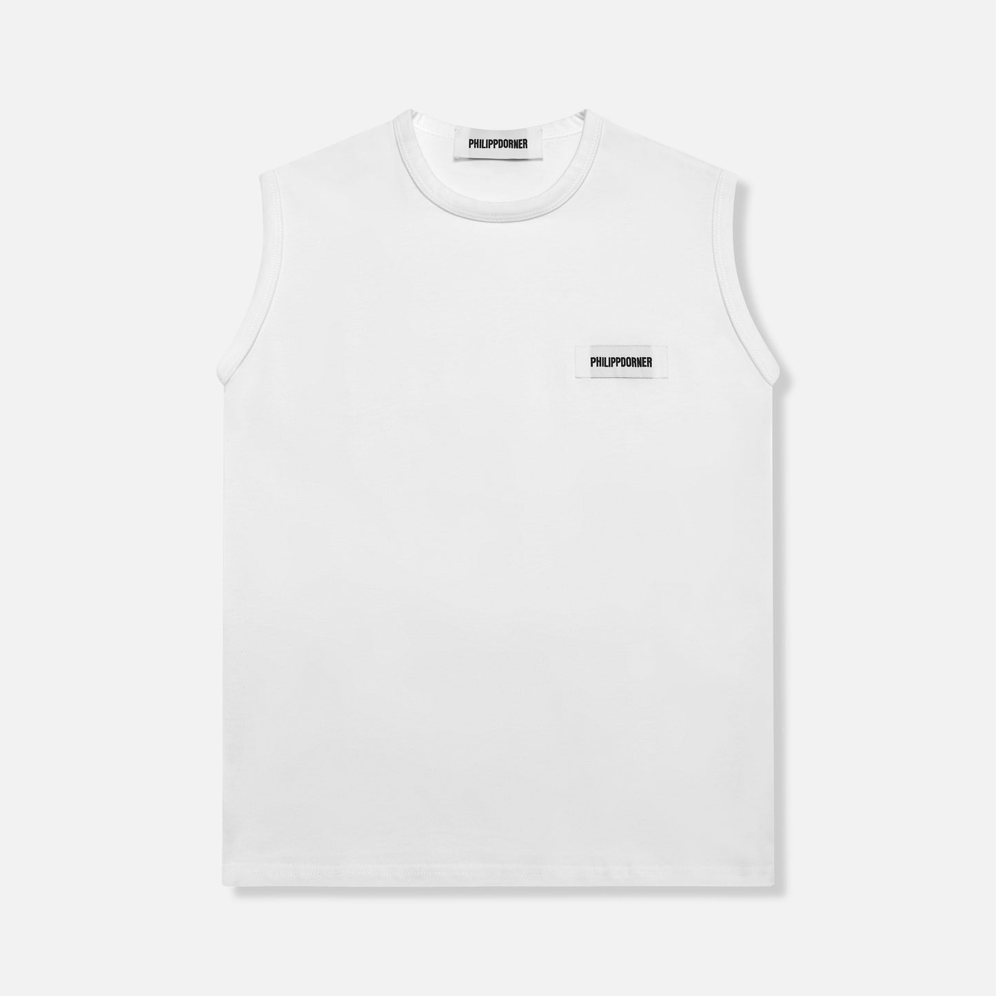 FITTED TANK TOP WHITE