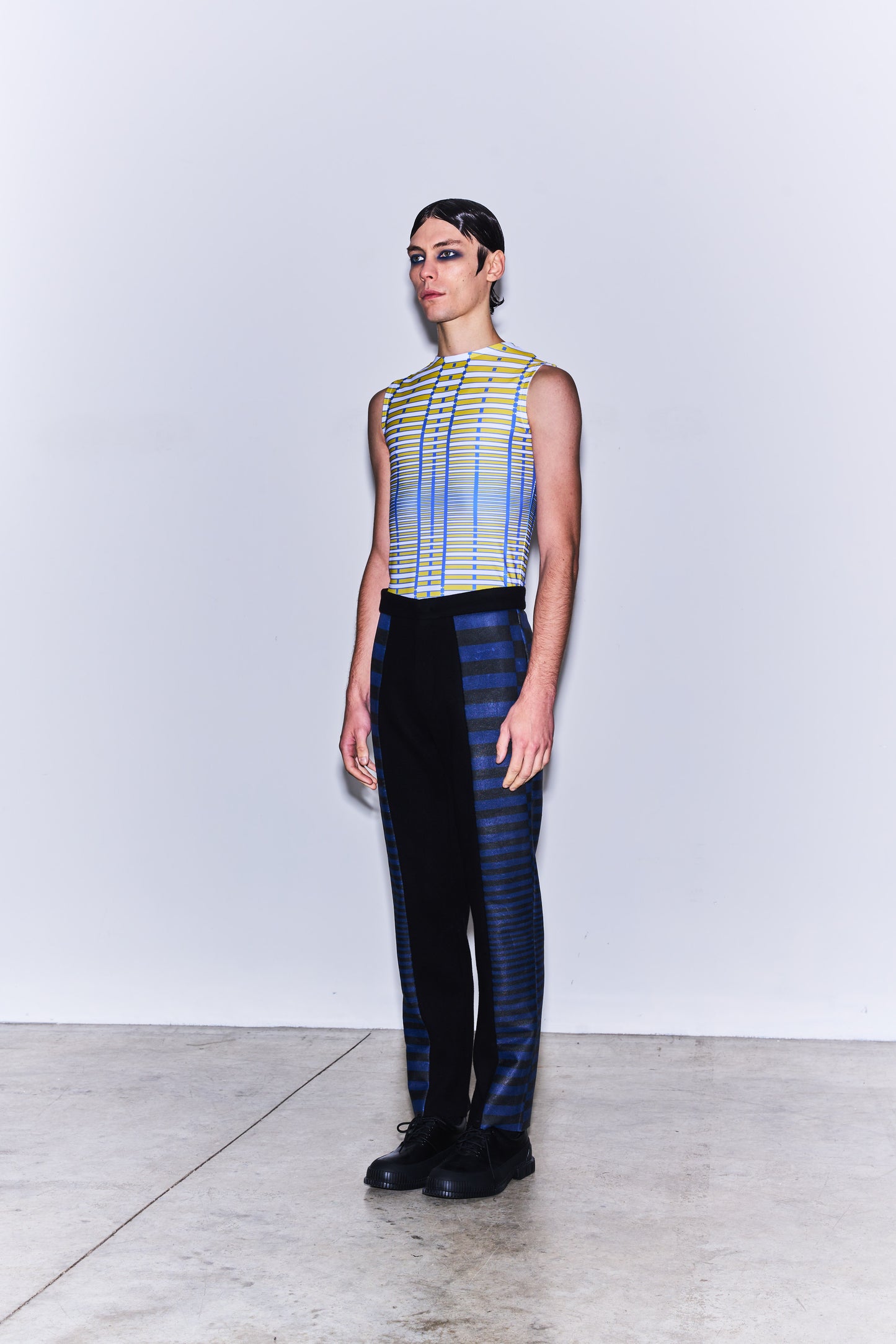 PRINTED TAILORED TROUSERS