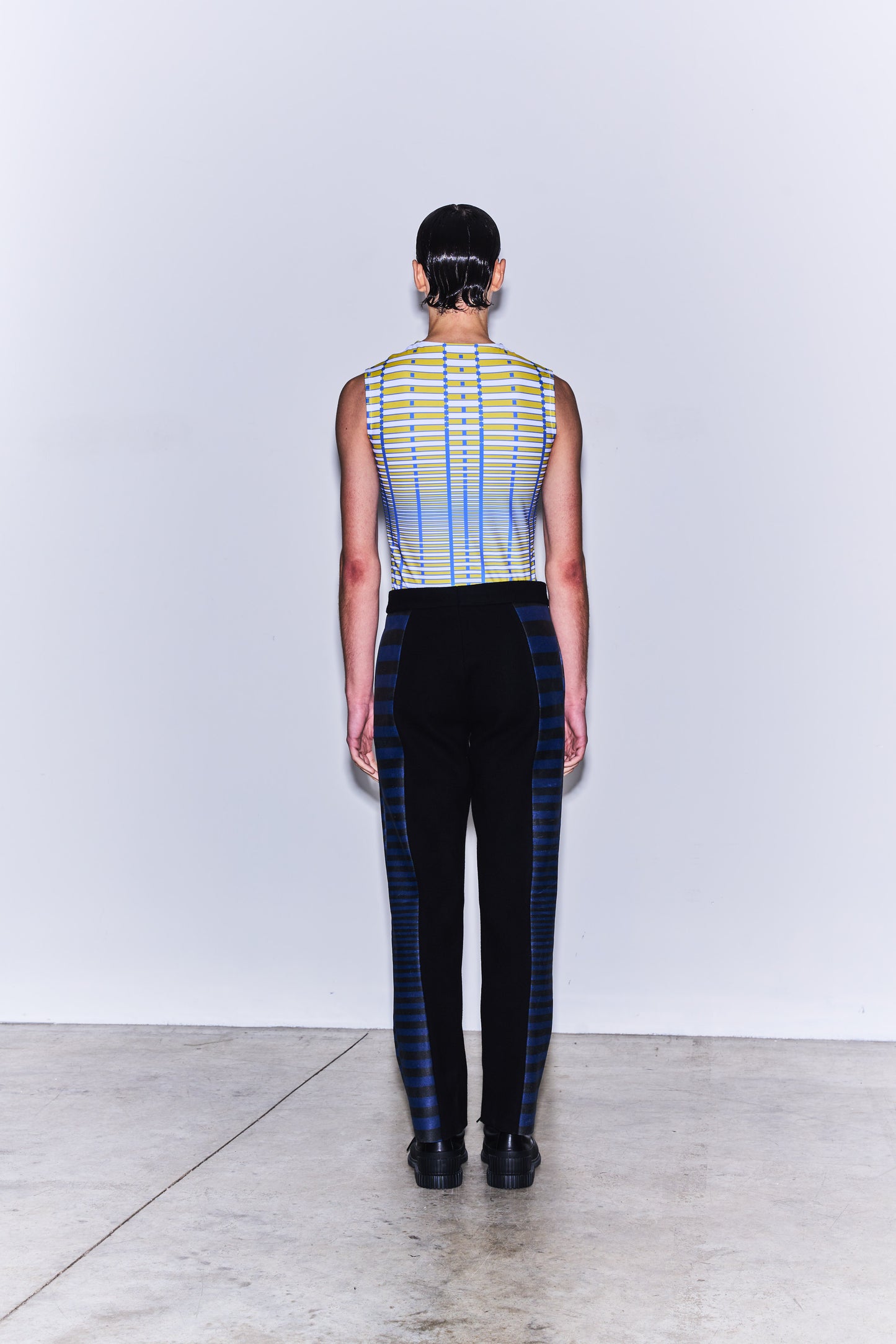 PRINTED TAILORED TROUSERS