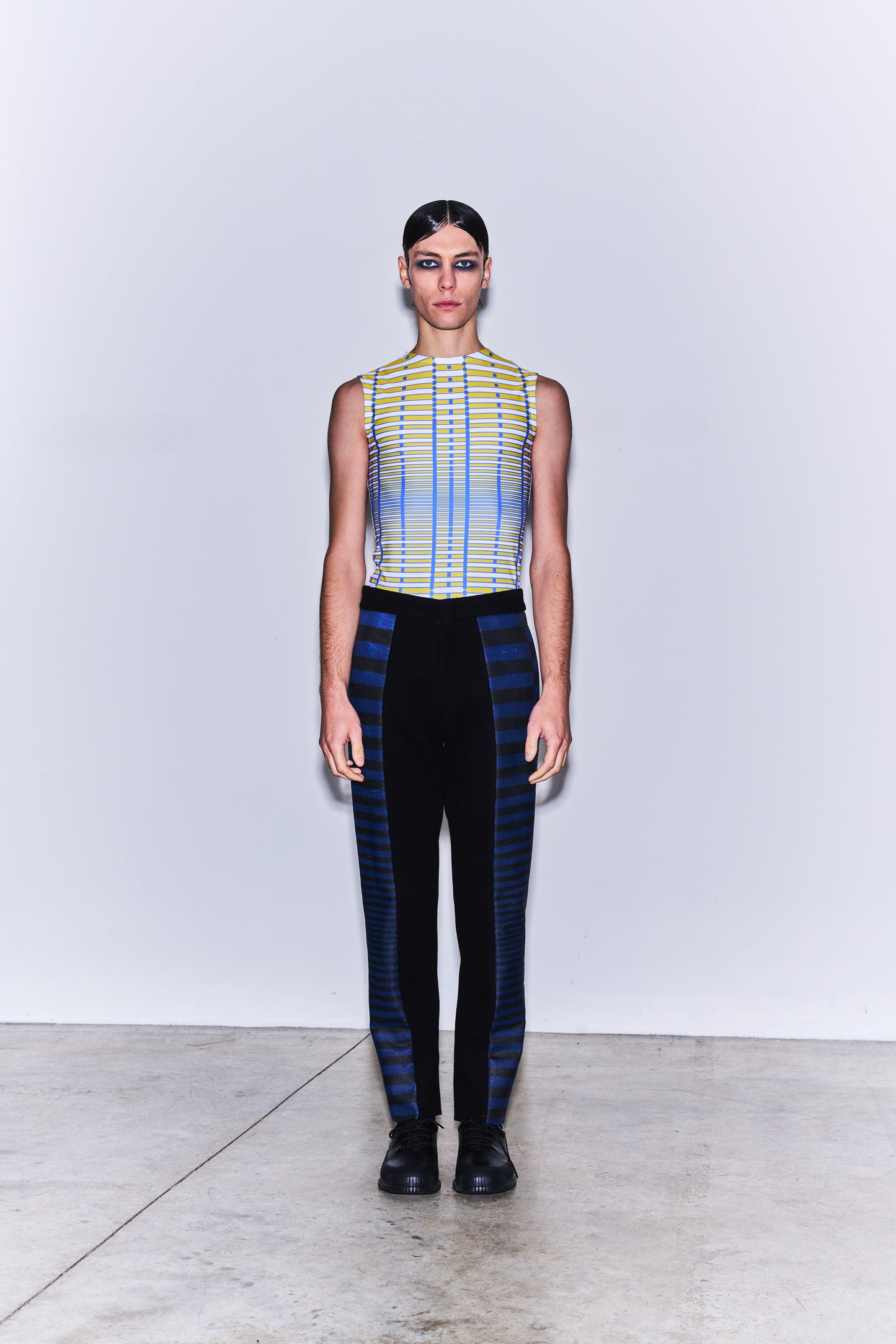 PRINTED TAILORED TROUSERS