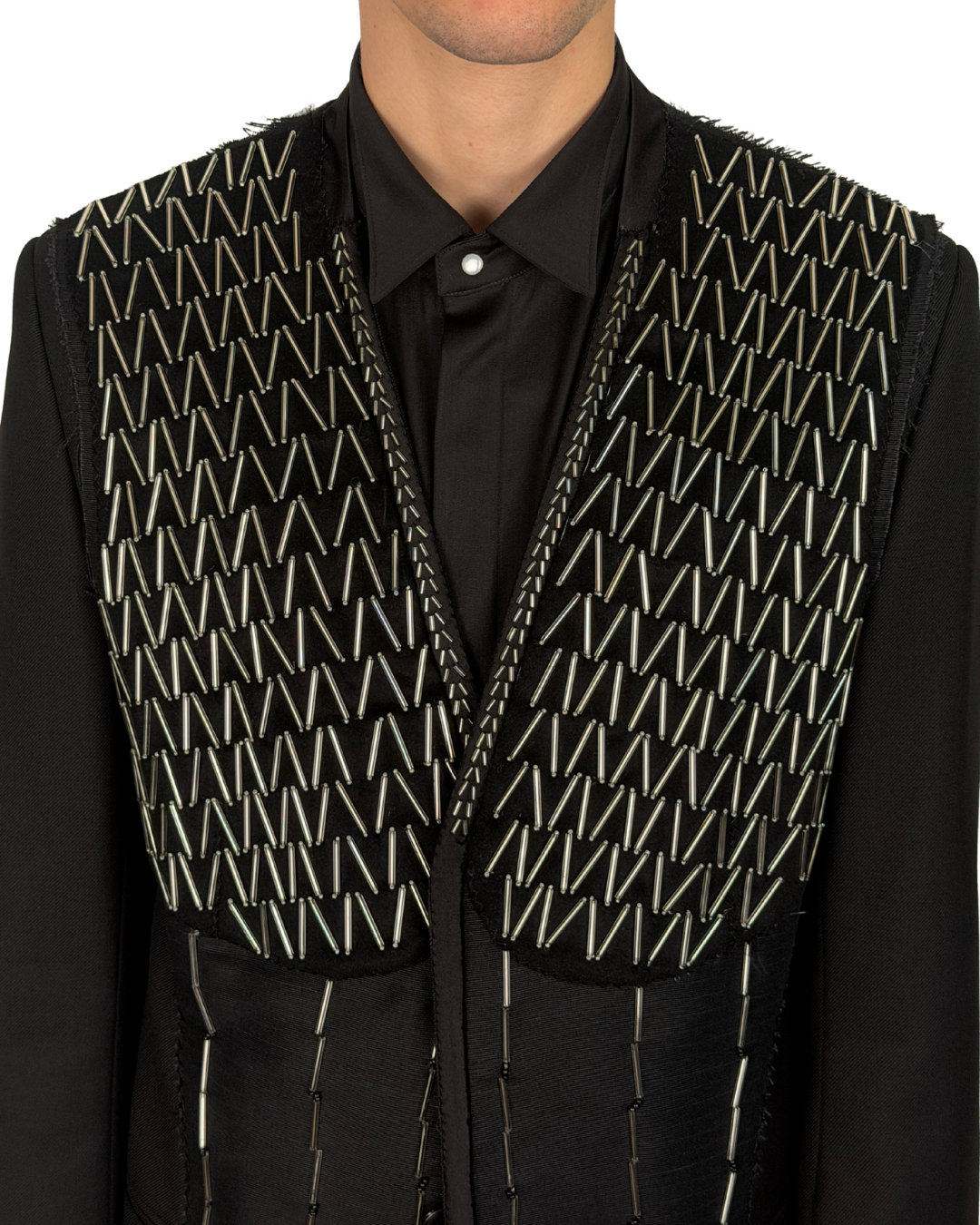 EMBROIDERED TAILORED COAT