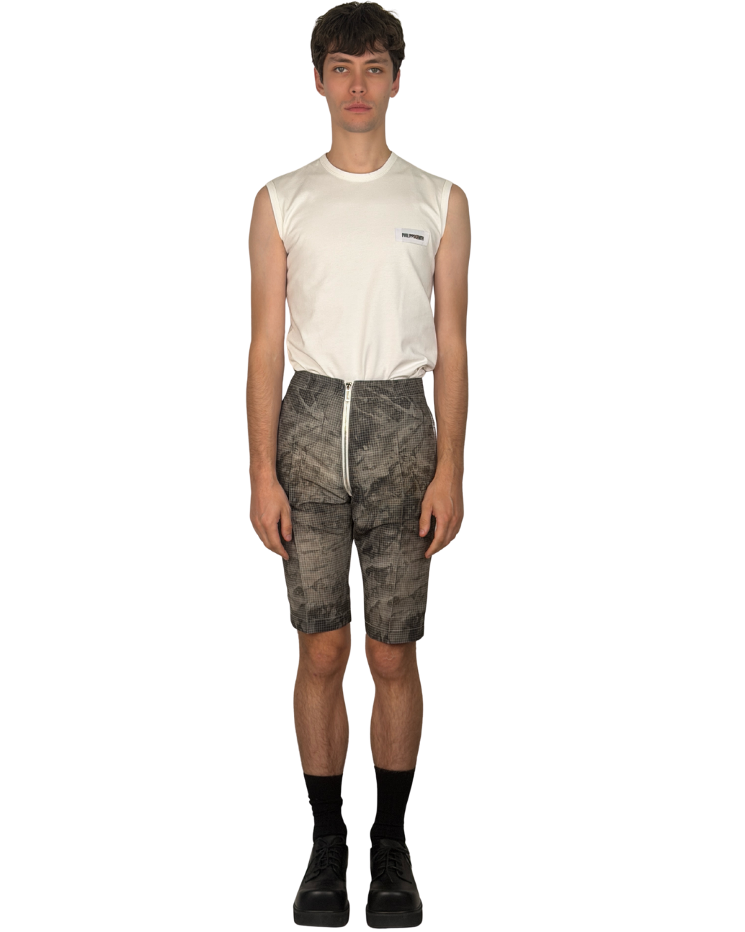 FITTED TANK TOP WHITE