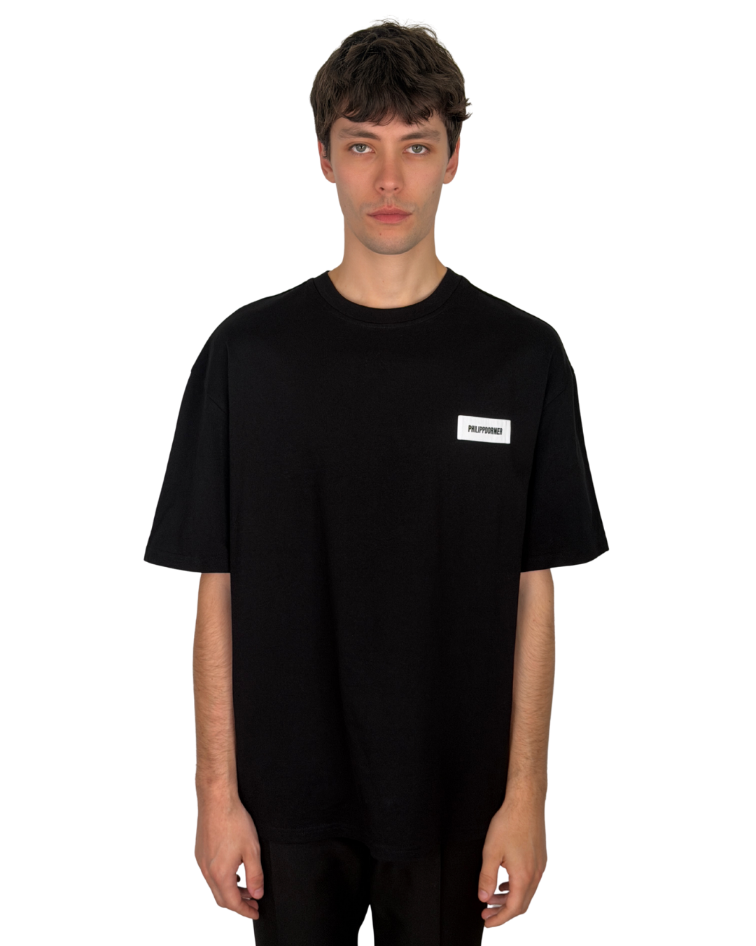 RELAXED BLACK T-SHIRT